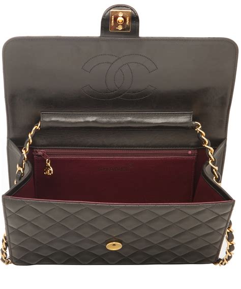 chanel so black small flap|vintage chanel single flap.